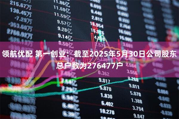 领航优配 第一创业：截至2025年5月30日公司股东总户数为276477户